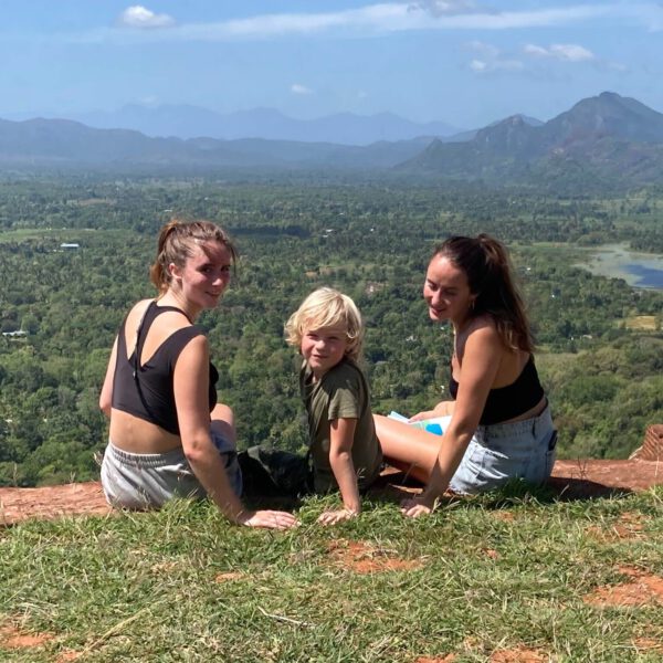 gezinsreis Sri Lanka met kinderen, uitzicht leeuwenrots sigiriya sri lanka