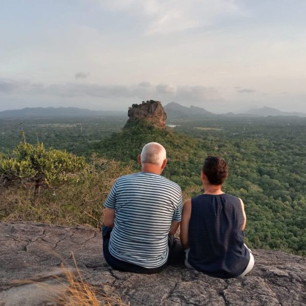 uitzicht pidurangala op sigiriya