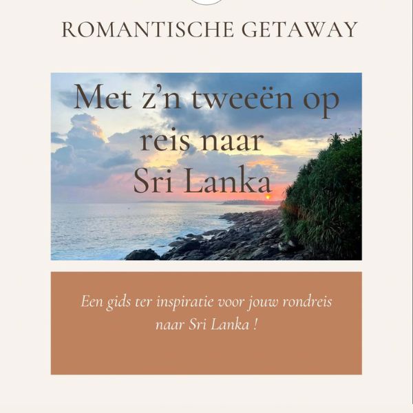 foto voorkant ebook romantische getaway sri lanka op reis