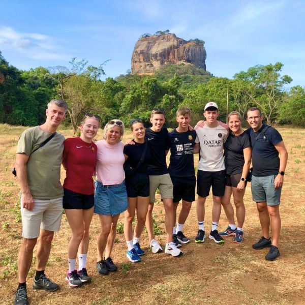 Groepsreis Sri Lanka met gids bij de Leeuwenrots in Sigiriya